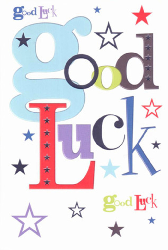 With an unmissable vibrancy that echoes the open spaces of Holland Park itself, this luck-themed card bursts to life in a composition brimming with cheer and artful design. Each letter of 'Good Luck' radiates with its own personality-pastel blue with wide, welcoming strokes; slender typography in midnight black; exuberant, fiery red-each set against the crisp purity of a white backdrop. Interspersed amongst the typography, stars in hues of moss green, gentle lavender, and incandescent violet dance playfully, evoking the spontaneous laughter of friends exploring the Kyoto Garden or the energy of an afternoon in the park. The broad areas of white allow each color and swirl to breathe, resulting in a modern, uplifting statement that feels utterly heartfelt. To the touch, the cardstock is smooth and cool, hinting at the quality and care of a premium local card. More than a well-wish, the card serves as a vibrantly cheering companion-a little talisman of hope and genuine belief, perfect for those about to step into new roles, exams, or adventures in or beyond Holland Park. It's a compact piece of optimism, carrying the warmth of familiar streets and heartfelt community support into the journeys ahead.